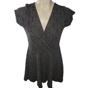 Im In Love With Derek Womens Stretch‎ Grey Patterned Dress L
